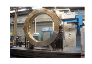 Large butterfly valves for seawater in nickel aluminium bronze